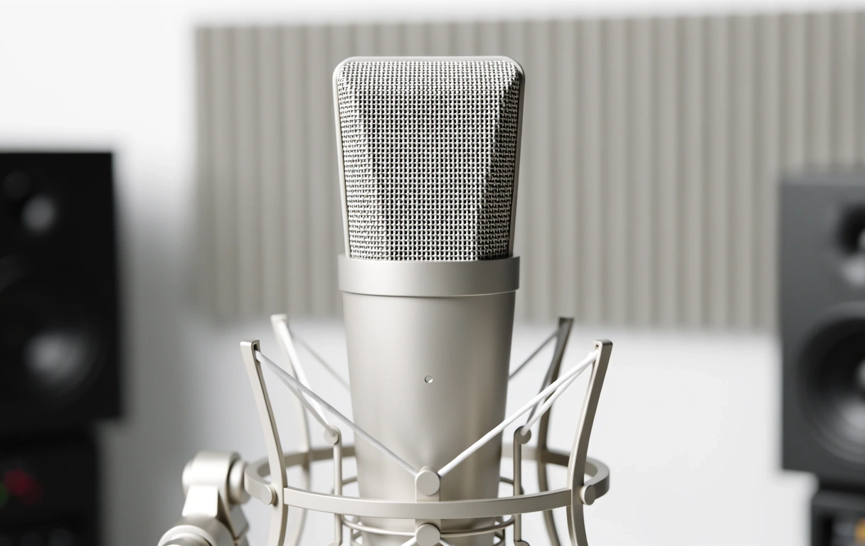 Microphone detail for sound perception