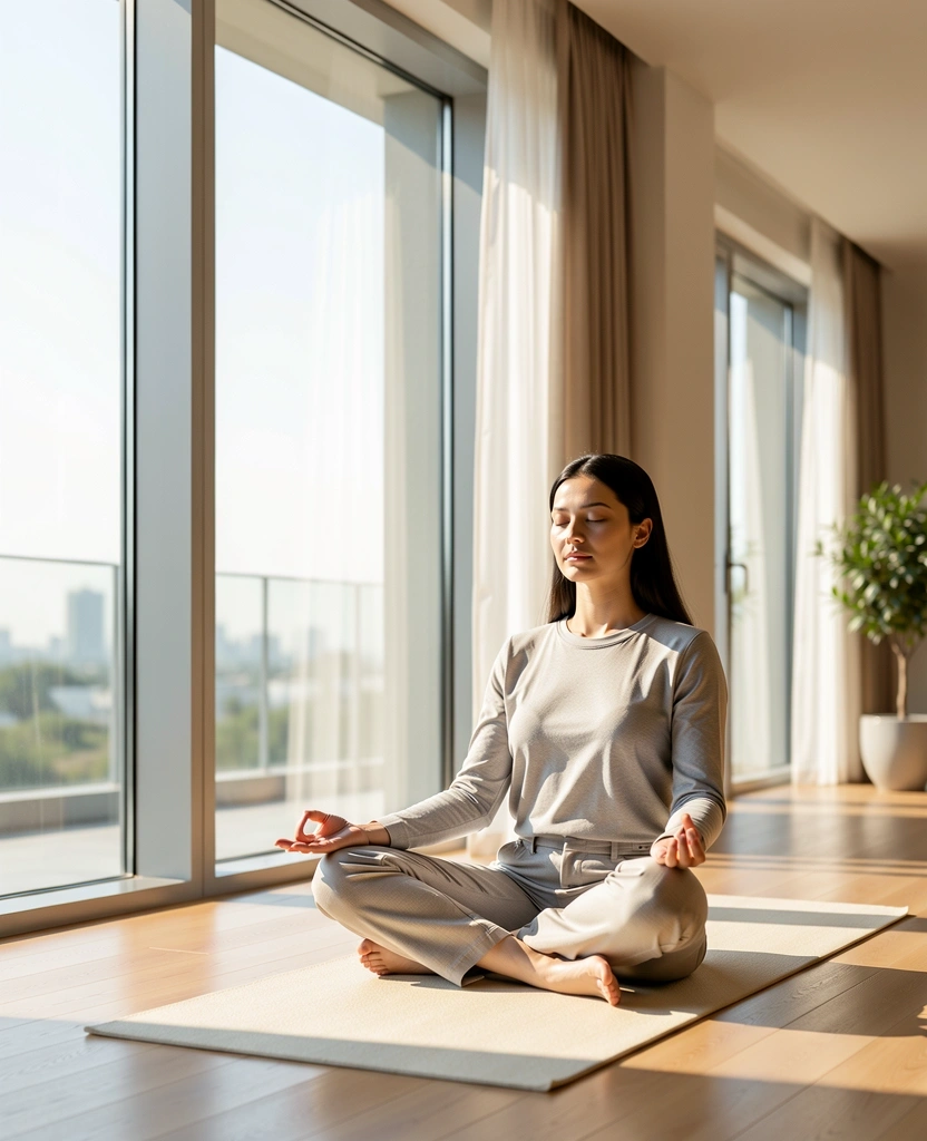 Calm interior environment for sound clarity